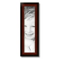 thumbnail image 2 of ArtToFrames 5x20" Matte mahogany Diploma Picture Frame, Brown Wood Poster Frame, with Regular Glass and 2 (FBPL-5108), 2 of 7