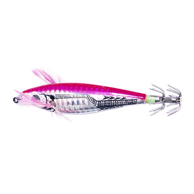 Cebos Biónicos para Camarones Jigging Gancho Calamar Artificial Luminoso Horizontal 70mm