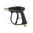 thumbnail image 3 of 1 unidad de chorro de lavado de coches 16MPa pistola de limpieza automática pistola de jabón de cobre rociador accesorios de coche Sywqhk Accesorios para autos y motos, 3 of 3