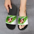 thumbnail image 6 of GZHJMY Stylish Slides for Women Men, Pattern Design with Rugby Ball Soft Flexible Slip-on Sandals Slippers, 6 of 7