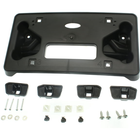 For 2017-2024 Camaro Front License Plate Bracket Black Plastic 84059862 Q