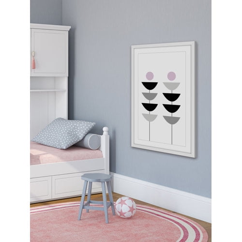 Marmont Hill "Stacked Lighting" by Katarina Snygg Framed Painting Print