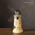 thumbnail image 2 of Money Box Resin Piggy Bank Retro SavingBox Retro Saving Pot Windmill Crafts Netherlands Resin Crafts Resin SavingBox,A-2, 2 of 5