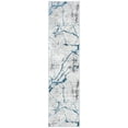 thumbnail image 2 of SAFAVIEH Amelia Pemala Abstract Runner Rug, Gray/Blue, 2' x 6', 2 of 10