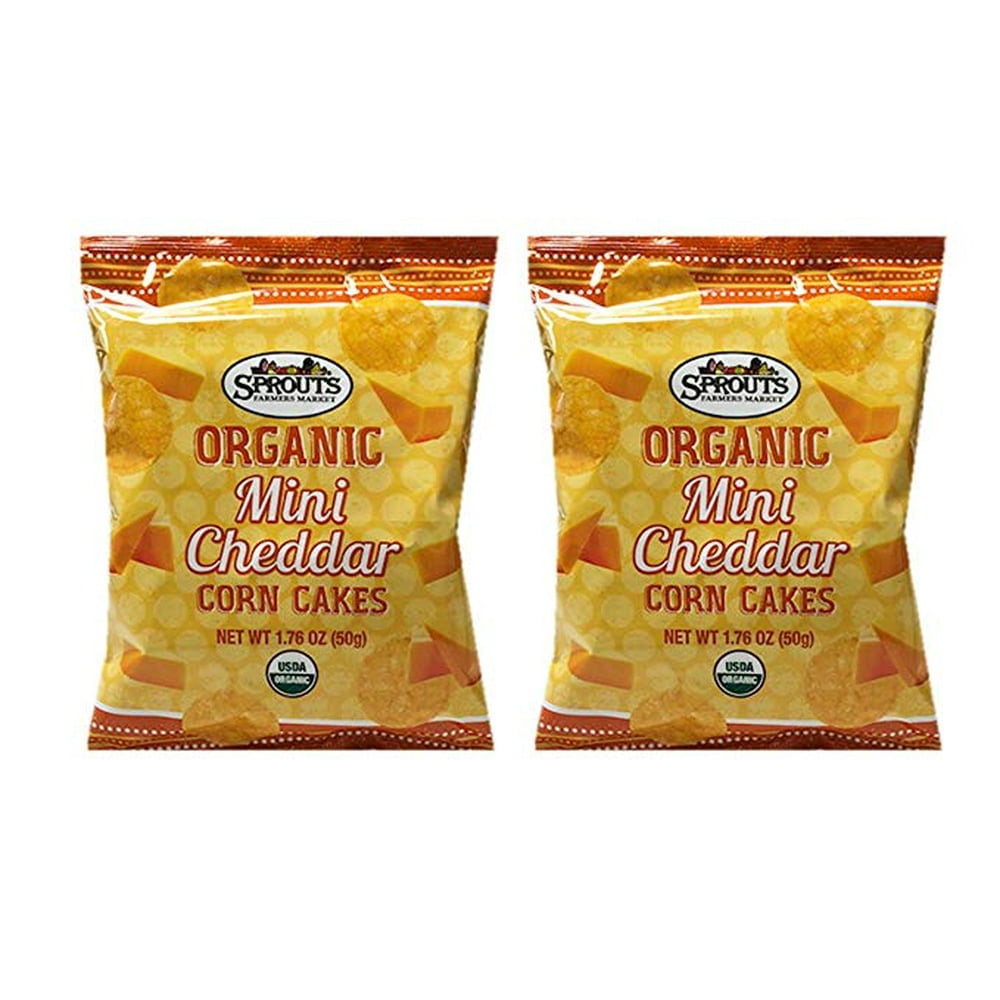Sprouts USDA Organic Mini Rice/Corn Cakes 1.76oz, 2 Pack Sprouts USDA Organic Mini Rice/Corn Cakes 1.76oz, 2 Pack