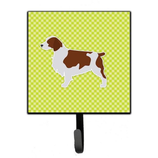 Welsh Springer Épagneul Damier Laisse Verte Ou Porte-Clés