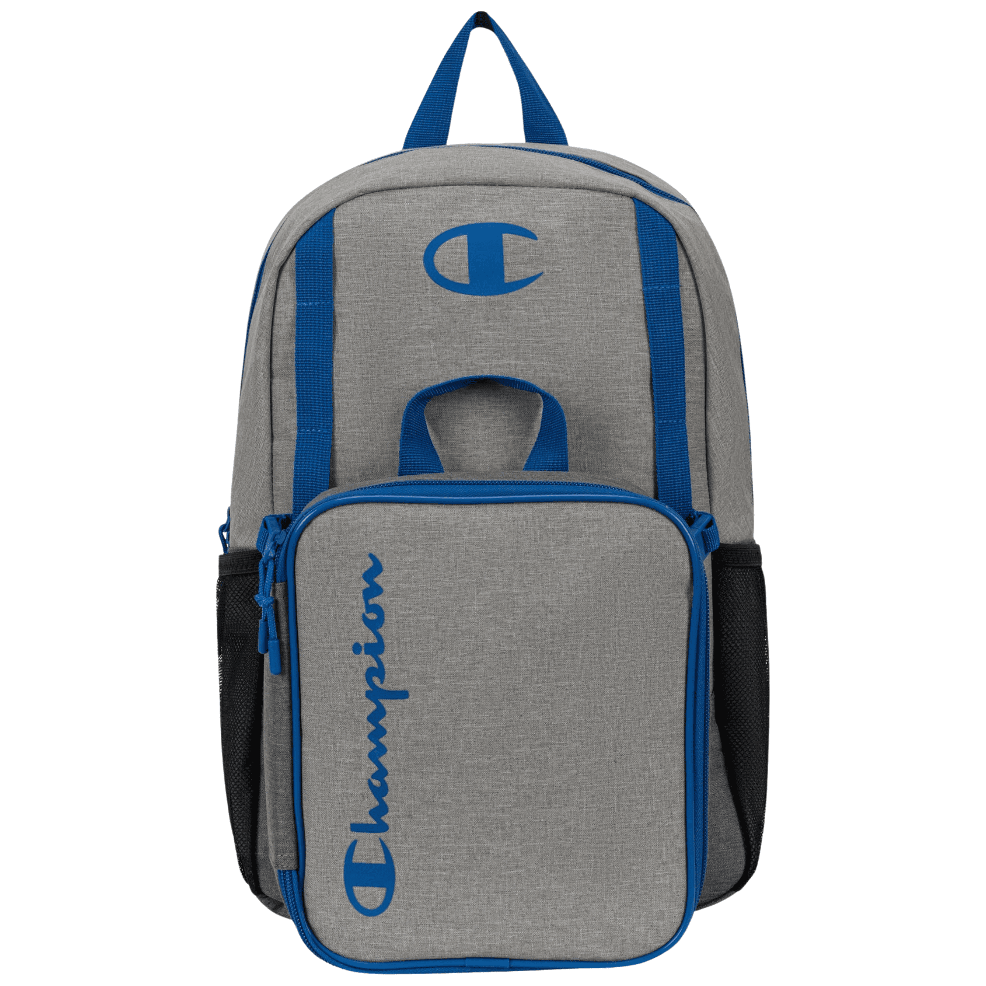 Champion Boys & Girls School Backpack with Detachable Lunch Box Set - 2-Piece Bundle for Kids (17 Inch)