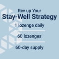 thumbnail image 5 of Life Extension Zinc Lozenges, zinc oxide, zinc gluconate, tasty fast-acting immune support, gluten-free, non-GMO, vegetarian, 60 lozenges, 5 of 9