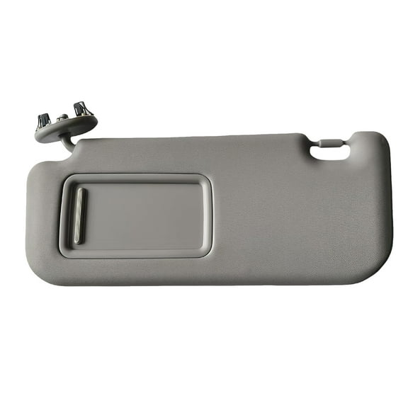 Sun Visor Replacement Fit For Toyota Yaris 2008-2013, OE:74320-52810-BO, Driver Left & Passenger Right Side, Sun Visor With Mirror-grey-left