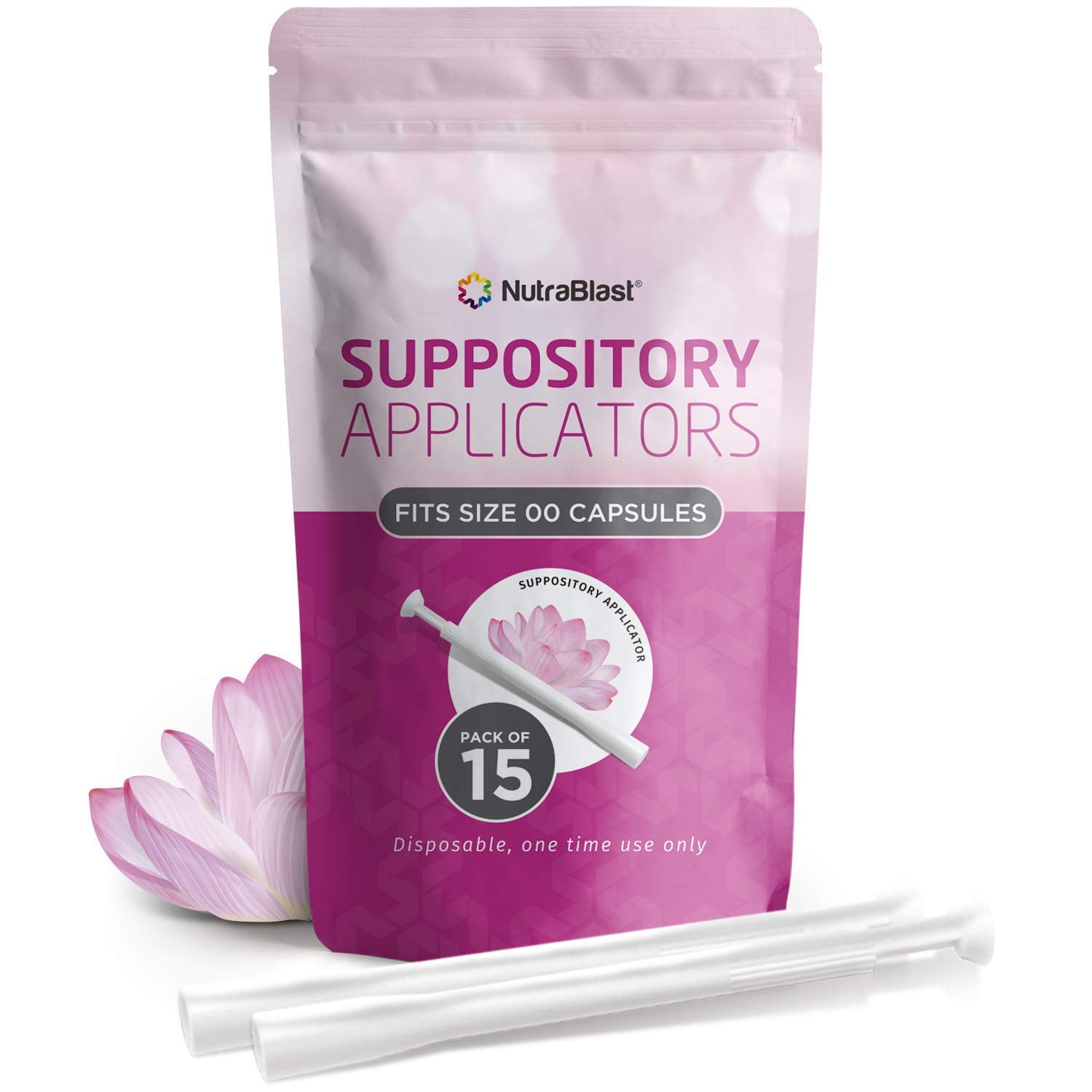 Nutrablast Suppository Applicators 15 Ct Walmart Com Walmart Com