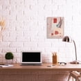 thumbnail image 2 of Stupell Industries Warm Abstract Shapes Red Pop Plant Detail Canvas Wall Art by Ziwei Li, 2 of 6
