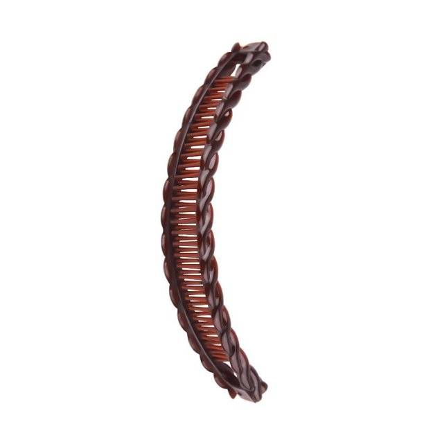 Pinza de plátano, pinza de pez, rizador vintage, herramienta de peinado para accesorios de cabello grueso y rizado, pinza para cabello largo, peine de plátano, pinza de pez