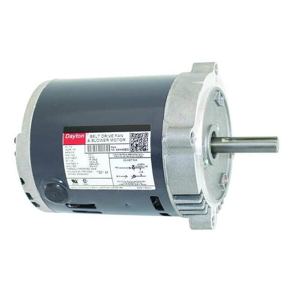 Dayton Belt Drive Mtr, SplitPh, ODP, 1/4HP, 1725rpm 6XH49BG