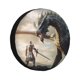 thumbnail image 1 of Fotbe Swordsman Cool Dragon Funda de Llanta de Repuesto con Estampado, Engrosada, Ajuste Universal para Jeep, Remolque, RV, SUV, Camión-17 inch, 1 of 6