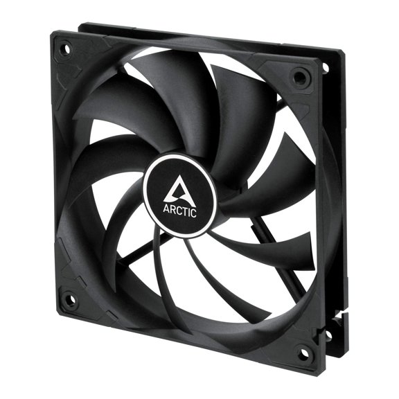 Arctic F12 PWM-120mm PWM Case Fan, Black