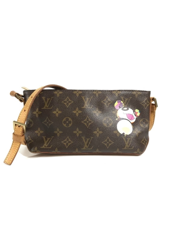Pre-Owned LOUIS VUITTON M51241 Monogram Panda Trotter Mini Bag with Takashi Murakami Design,...