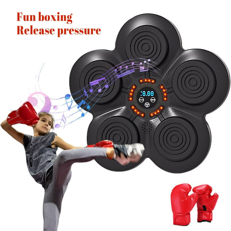 Music Boxing Machine Kepeak Smart Bluetooth Boxing Machine Wall Mounted Boxing Training Punching Equipment Home Workout Boxing Target Machine Suitable for Kids Walmart