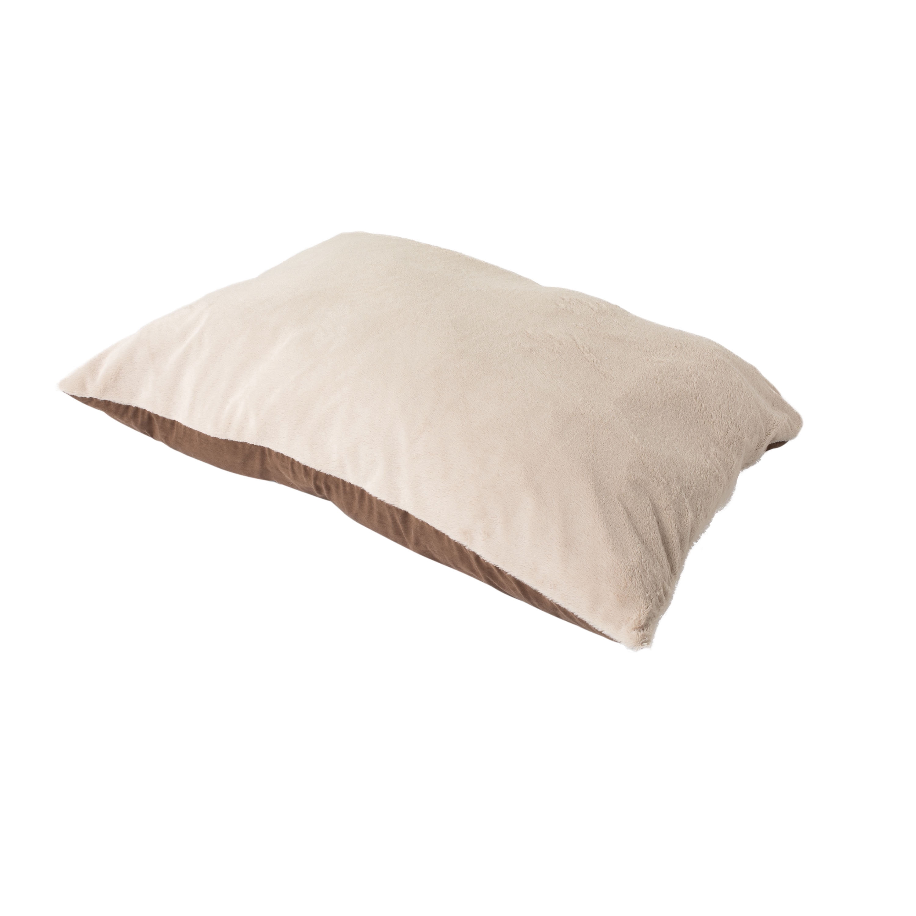 Petmate Reversible Pillow Dog Bed, Cat Bed, 40 x 50 Inches, Removable Machine Washable Cover, Assorted Colors