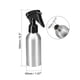 thumbnail image 2 of Botella de spray de aluminio de 3 oz/100 ml con pulverizador de niebla fina 2 paquetes, 2 of 5