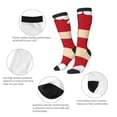 thumbnail image 6 of Lsque American Flag Map Printed Crew Socks Men's Women's LightWeight Thin Casual Calf Socks ,Knee High Socks,Cotton Socks, 6 of 9