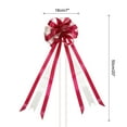 thumbnail image 2 of 20pcs 7" Large Big Pull Bow Car Gift Wrapping Bows Ribbon for Wedding Christmas Bow, Red/Gold/Pink/Light Blue, 2 of 6