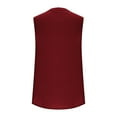 thumbnail image 6 of GERsome Tank Tops for Women V Neck Solid Color Sleeveless T Shirts Womens Summer Office Work Shirts Tops S-3XL, 6 of 6