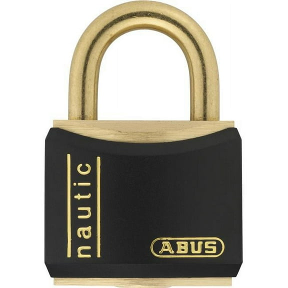 ABUS T84MB by 30 C KD 30mm Body Brass Padlock, Black