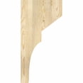 thumbnail image 3 of 6"W x 12"D x 24"H Monterey Rough Sawn Corbel, Douglas Fir, 3 of 9
