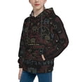 thumbnail image 2 of Lsque The Binding of Isaac Patten Youth Hoodie Sweatshirt Pullover with Kangaroo Pocket Boys and Girls Hoodie Warm Hoodie for Kids, 2 of 8