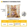 thumbnail image 2 of Easter-themed Pillowcase Suitable For Drawing On Holiday Decoration A Gift For Children Easter Gifts For Women/Men/Family, 2 of 5