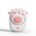 thumbnail image 1 of Ventilador de cuello blanco, mini ventilador de escritorio USB, ventilador personal portátil de 1500 Mah, 3 velocidades/manos libres, adecuado para oficina, hogar, 1 of 5