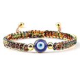 thumbnail image 1 of Evil Eye Braided Bracelet Lucky Red Black Color Thread Couple Chain Handmade, 1 of 1
