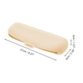 thumbnail image 2 of Unique Bargains 1 Pc Portable Side Buckle Makeup Bag for Travel Khaki Silicone, 2 of 4