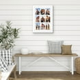 thumbnail image 3 of Americanflat 4x6 Collage Picture Frame with Shatter-Resistant Glass Fits 9 use as One 14x20 Frame Signature - White, 3 of 8