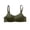 Gray(Bra), variant on Wirefree Bra for Women, Seamless Padded Comfort T-Shirt Bra with Adjustable Straps, Invisible Everyday Casual Bralette