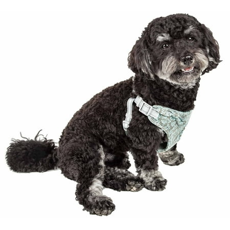 UPC: 0812131030715 | Pet Life ®  Fidomite  Mesh Reversed and Adjustable Fashion Dog Harness W/ Designer Bowtie