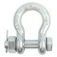 thumbnail image 1 of Pièces de Levage de Navire Quincaillerie Pièces de Machine de Levage d'Outils Ancre Manille Alliage Robuste Type d'Arc avec Écrou Machine de Levage de Navire Pièces1pc 3.25t Ancre Manille, 1 of 8