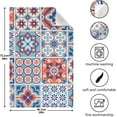 thumbnail image 3 of Kitchen Towels Talavera Pattern Pattern Cleaning Towel Absorbent Hand Towels Tea Towels for Home Restaurant Dish Clean 28" x 18", 6PCS, 3 of 7