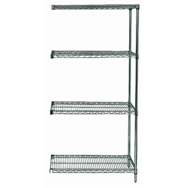 Wire Shelving 4 Shelf Add on Units Storage Rack Proform 86 in