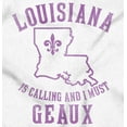 thumbnail image 2 of Louisiana is Calling Funny Creole Pun Men's Graphic T Shirt Tees Brisco Brands L, 2 of 4