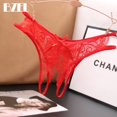 thumbnail image 2 of Bragas sexis con abertura en la entrepierna para mujer, lencería de encaje con lazo, Tanga, ropa interior de tentación Floral para mujer, bragas eróticas Tan Jianjun unisex, 2 of 2