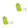 thumbnail image 4 of Soidarity Boya de natación de PVC, bolsa de remolque de secado al aire con cinturón ajustable, bolsas de señal inflables, bolsa de seguridad Amarillo fluorescente 2Conjunto, 4 of 6