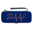 thumbnail image 1 of Stethoscope Storage Box EVA Portable Travel Carrying Case with Mesh Bag, Hard Drive,Pen ,Medical OrganizerBlue, 1 of 5