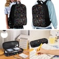 thumbnail image 2 of Uorisanigo Academic Design Kids School Bag Set for Girls Boys 4 in 1 Set, with Insulated Lunch Box Water Bottle Sleeve Stationery Pencil Case Bag for Elementary Middle School Bookbag, 2 of 7