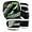 Green/Black, variant on Revgear Kids MMA Boxing Gloves Combat Series, Youth Boxing Gloves, Muay Thai Punching Gloves - Protected Thumb, Ventilation