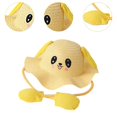 thumbnail image 6 of Abbraccia Rabbit Shades Straws Hat Wide Brim Sun Screens Hat for Street Festivals Women Yellow, 6 of 9