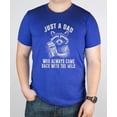 thumbnail image 3 of Always Came Back With The Milk Funny Shirt for Dad Just A Dad Tee for Men Vintage Royal Shirt Adult 2XL, 3 of 5