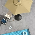thumbnail image 6 of Abba Patio 7.5ft Lyon Outdoor Patio Umbrella Cover Replacement w/ 6 Sturdy Ribs, Brown, 6 of 7