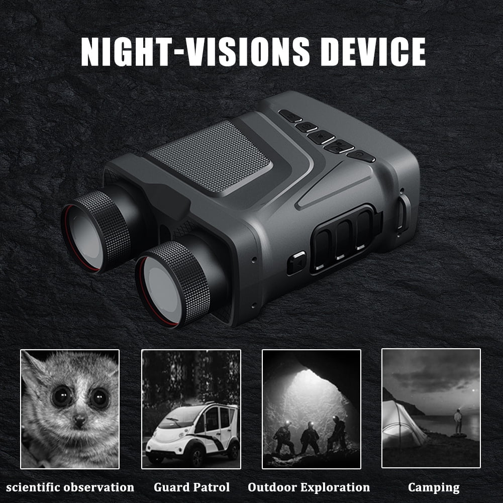 R12 5x Digital Zoom Infrared Night Vision Binocular Telescope 1080p 300m Night Vision Device For Outdoor Camping