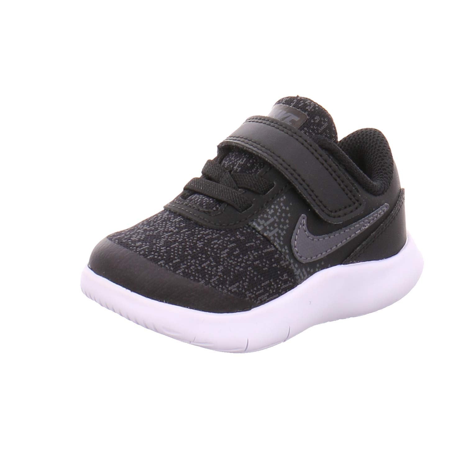 Nike 917935 002 Flex Contact Black Dark Grey Sneakers 5 M US Toddler